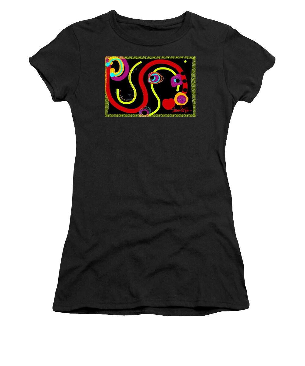  Women's T-Shirt featuring the digital art Fairest of the Fare by Susan Fielder