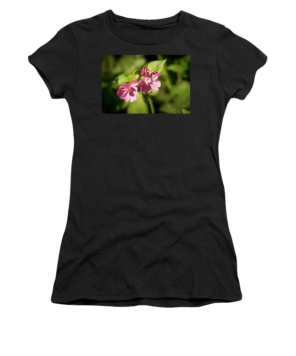 Flower Women's T-Shirt featuring the photograph Fairy Flowers. by Elena Perelman