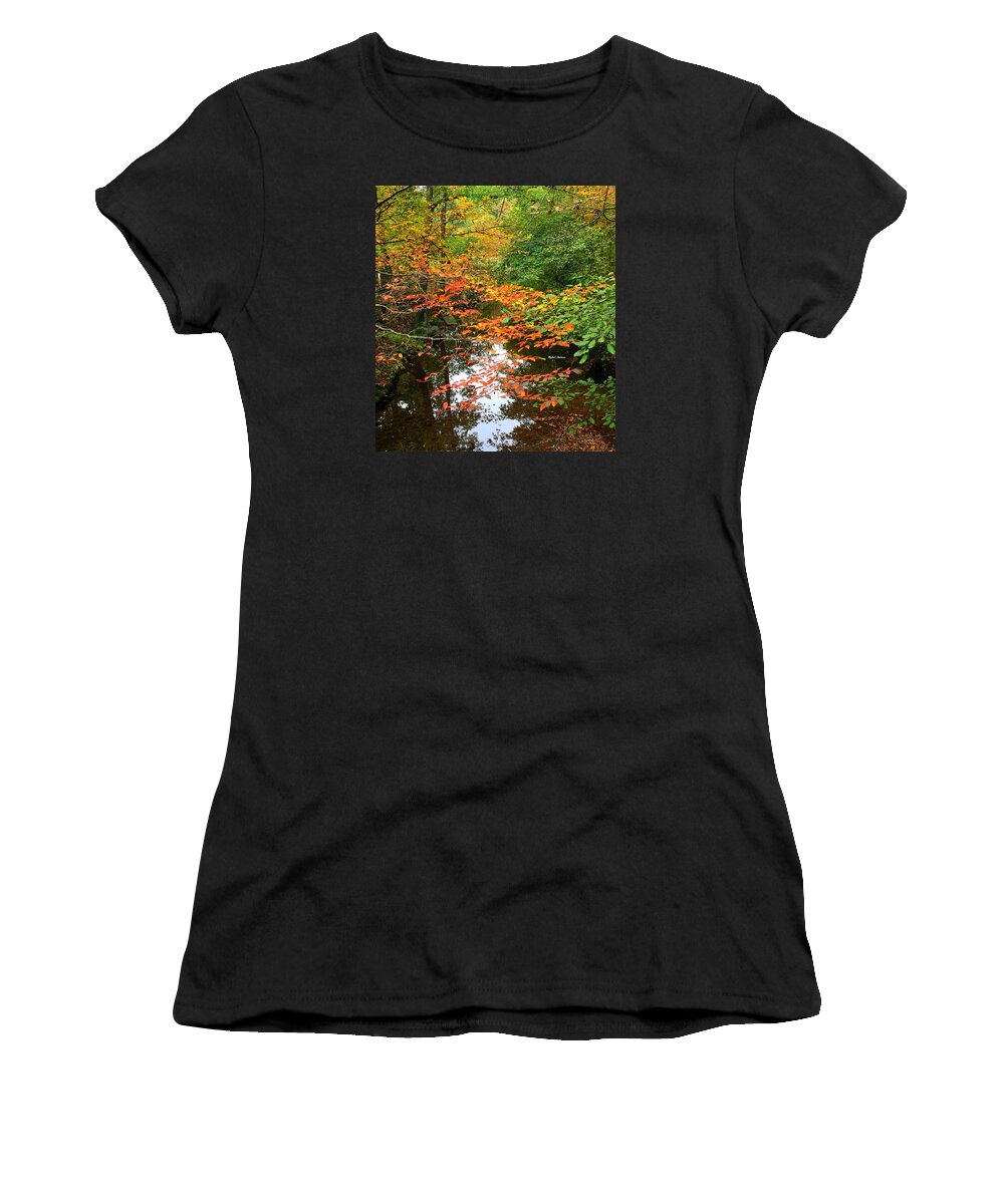 Fall Leaves Women's T-Shirt featuring the photograph Fall is in the Air by Rafael Salazar