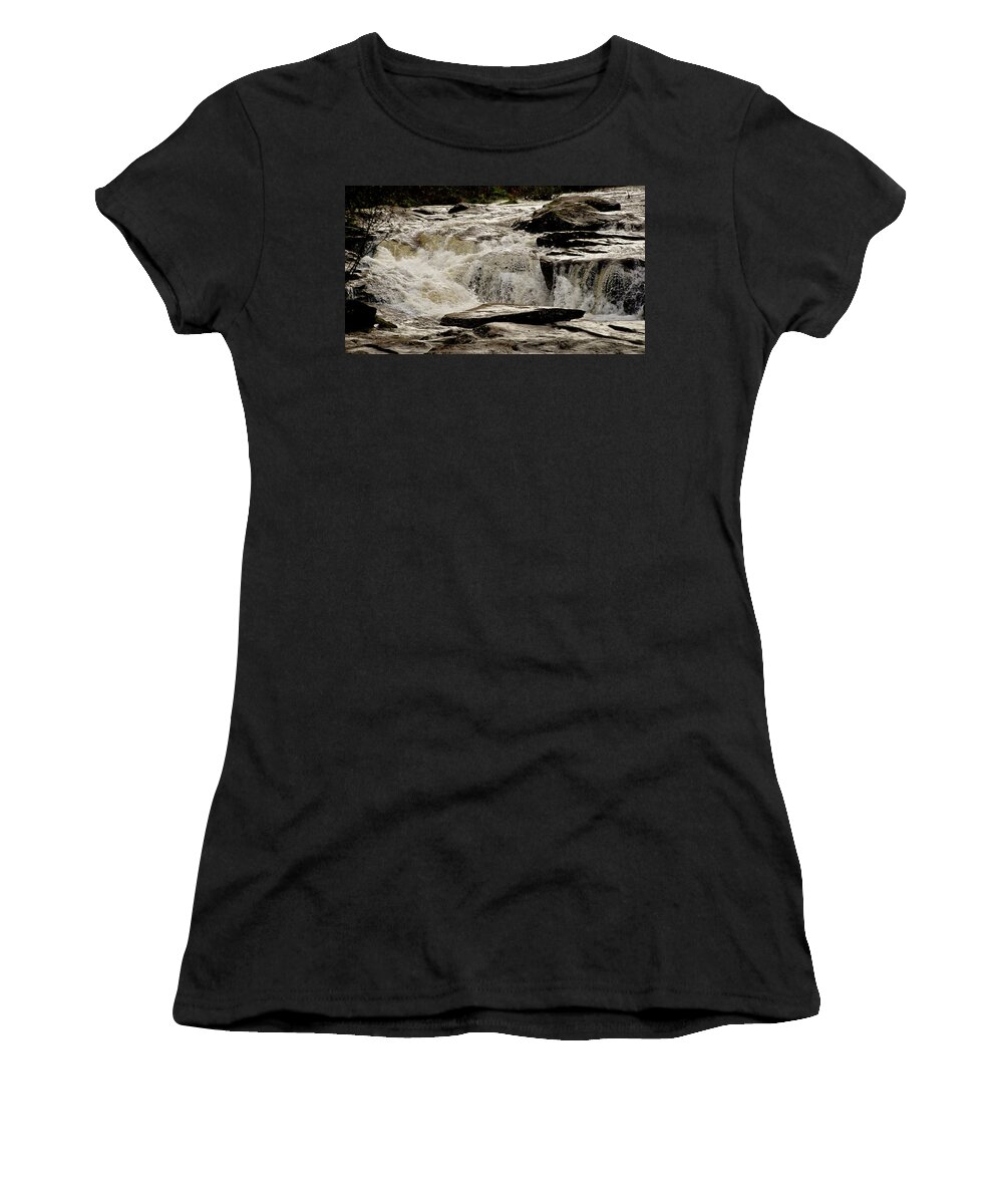 Scotland Women's T-Shirt featuring the photograph Falls of Dochart by Elena Perelman