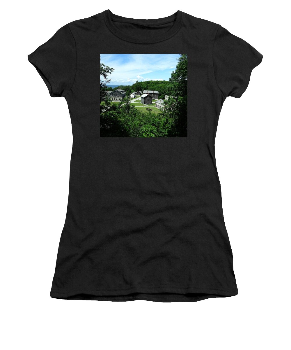Fayette Women's T-Shirt featuring the photograph Fayette Historic State Park by Keith Stokes