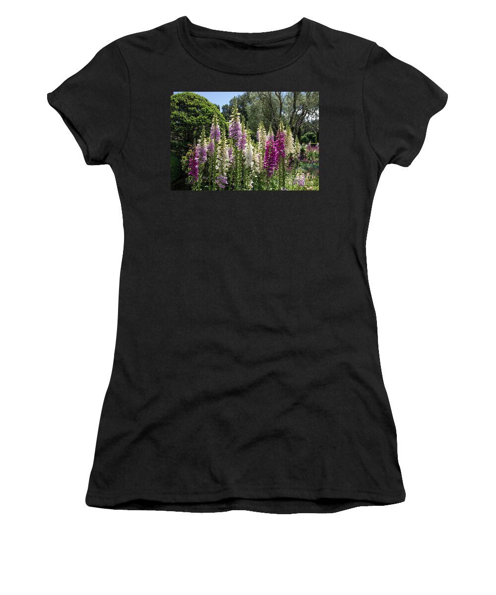 Foxglove Women's T-Shirt featuring the photograph Foxglove by Suzanne Luft