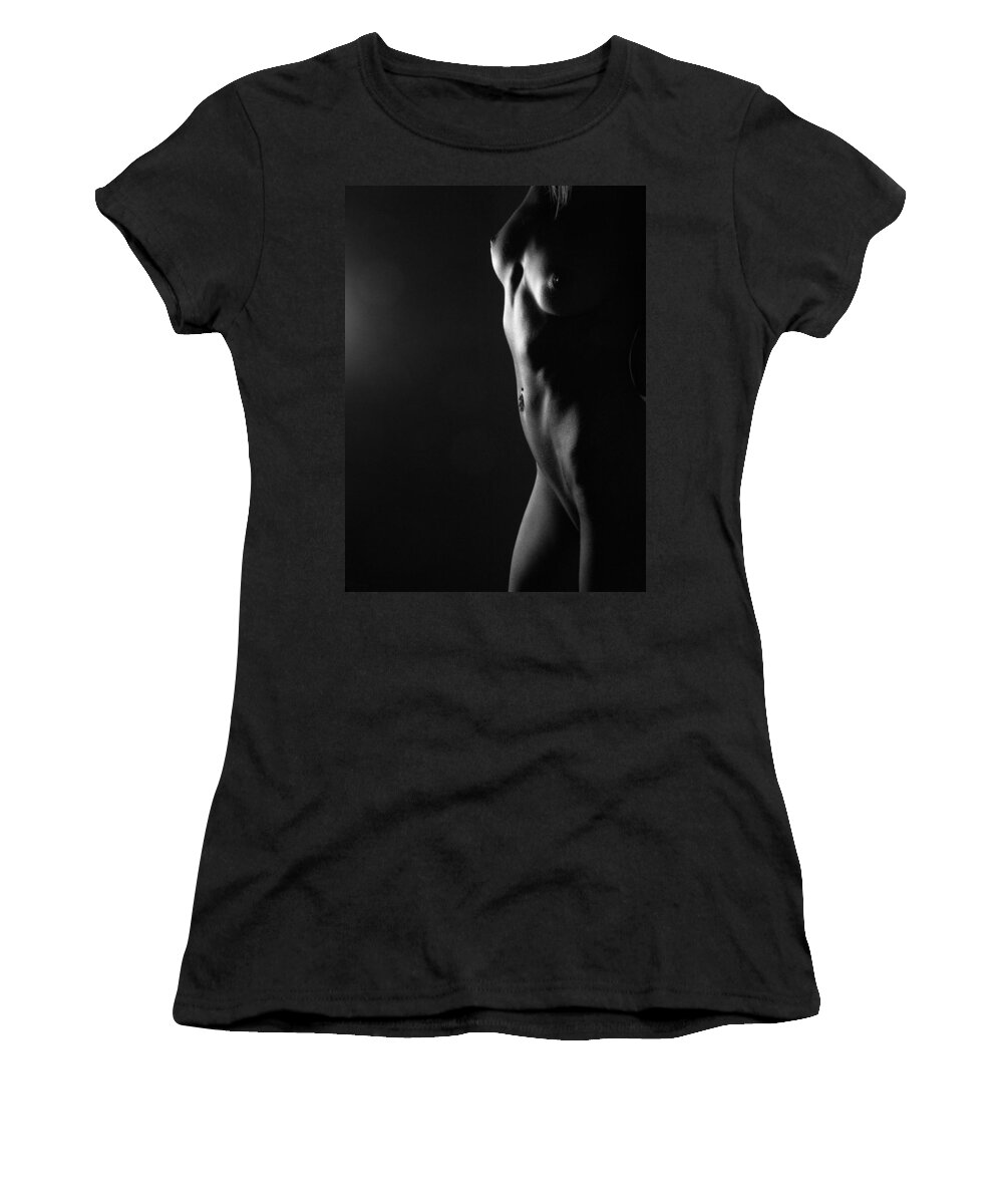 Blue Muse Fine Art Women's T-Shirt featuring the photograph Fitness by Blue Muse Fine Art