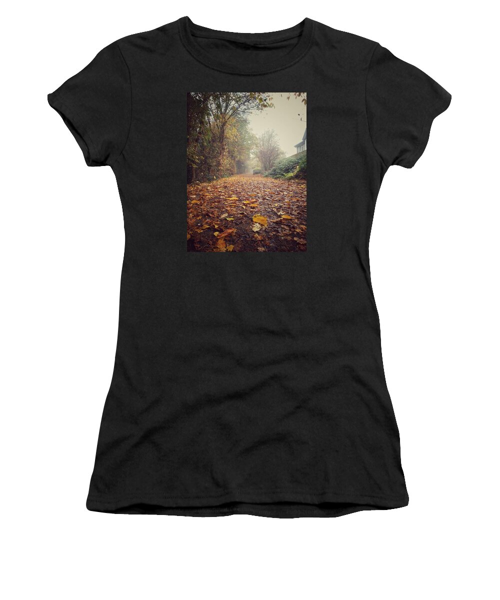 British Women's T-Shirt featuring the photograph Foggy Morning by Pedro Fernandez