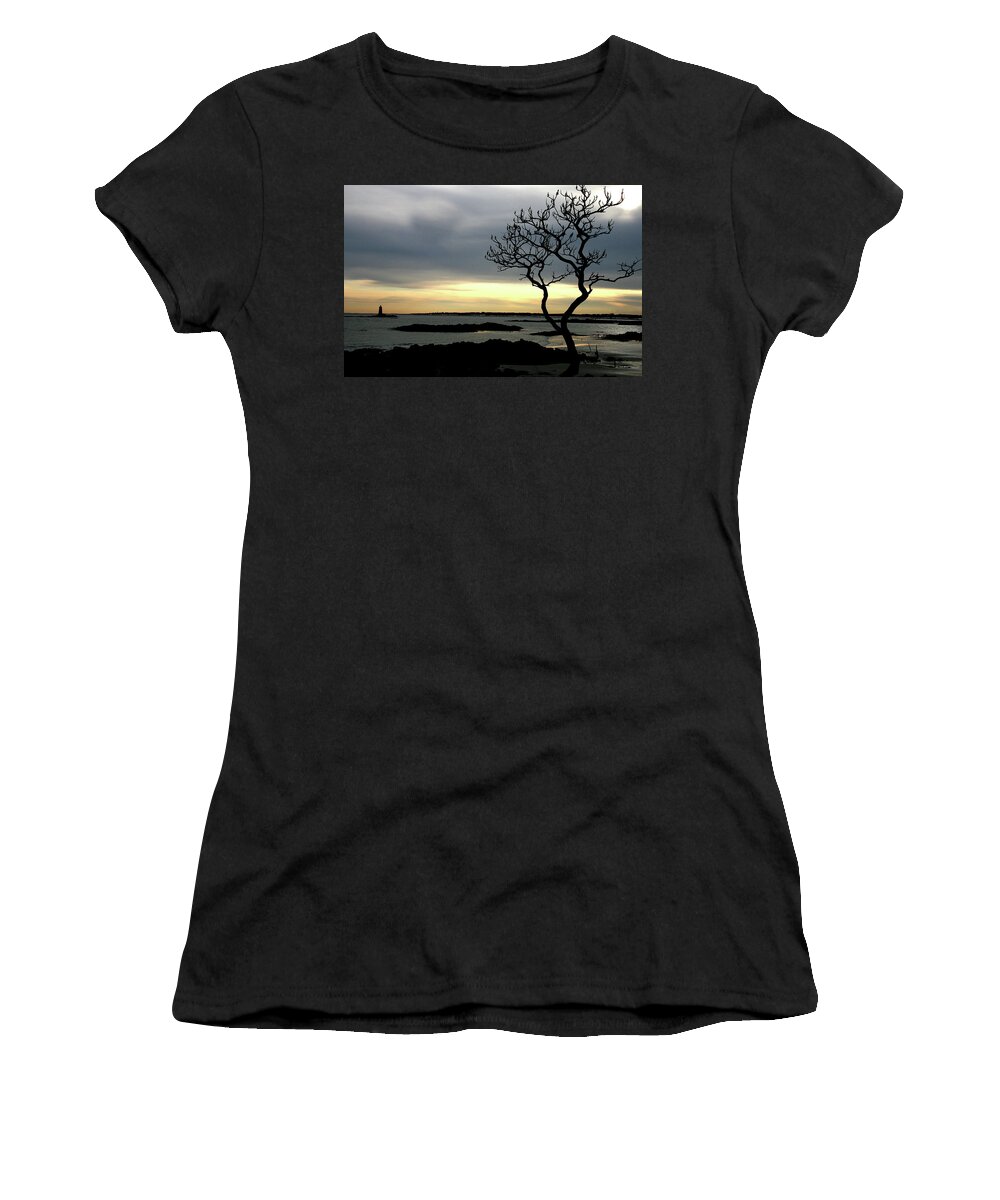 Maine Women's T-Shirt featuring the photograph Fort Foster by Mark Alesse