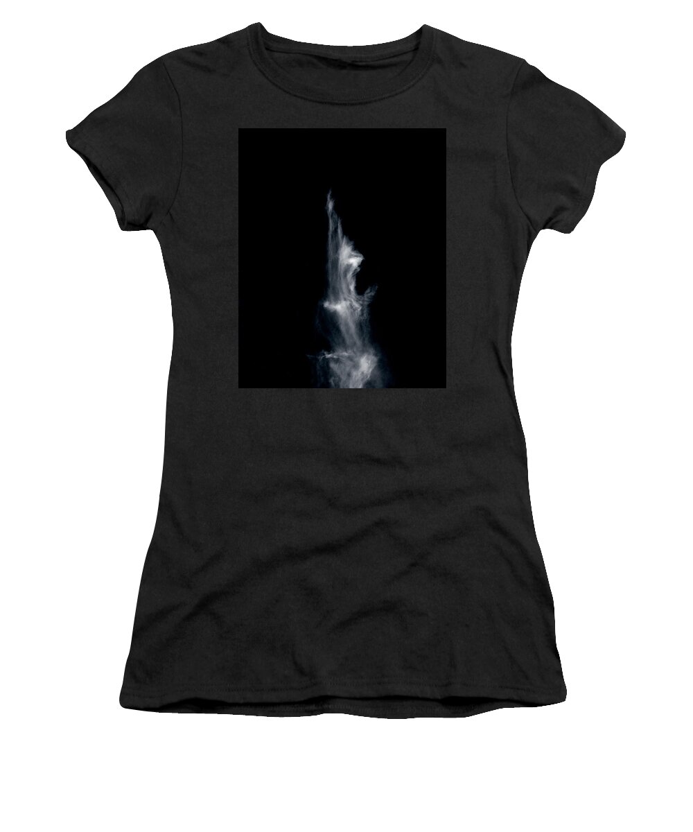 Black And White Women's T-Shirt featuring the photograph Freed Soul by Maggy Marsh