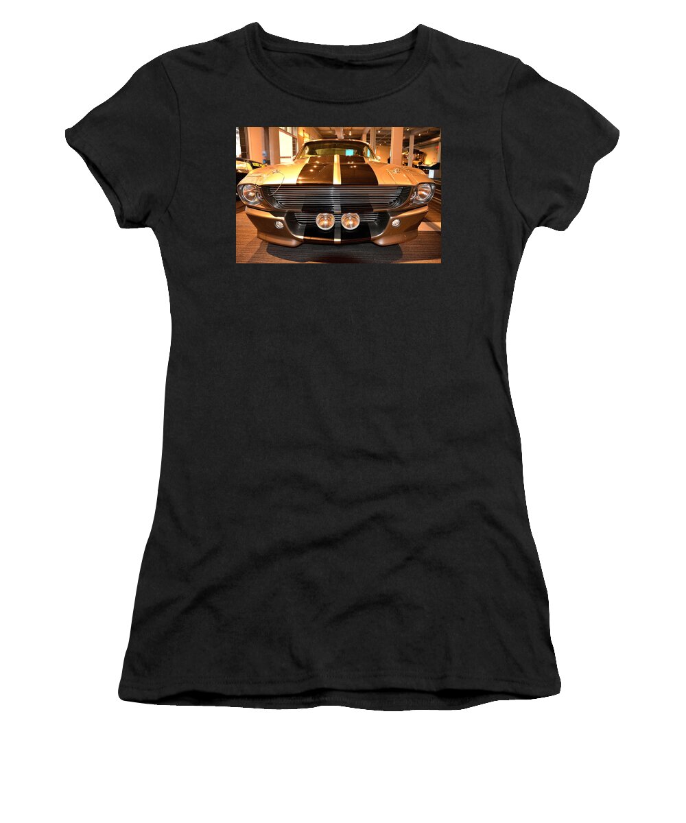 Automobiles Women's T-Shirt featuring the photograph Full Frontal by John Schneider
