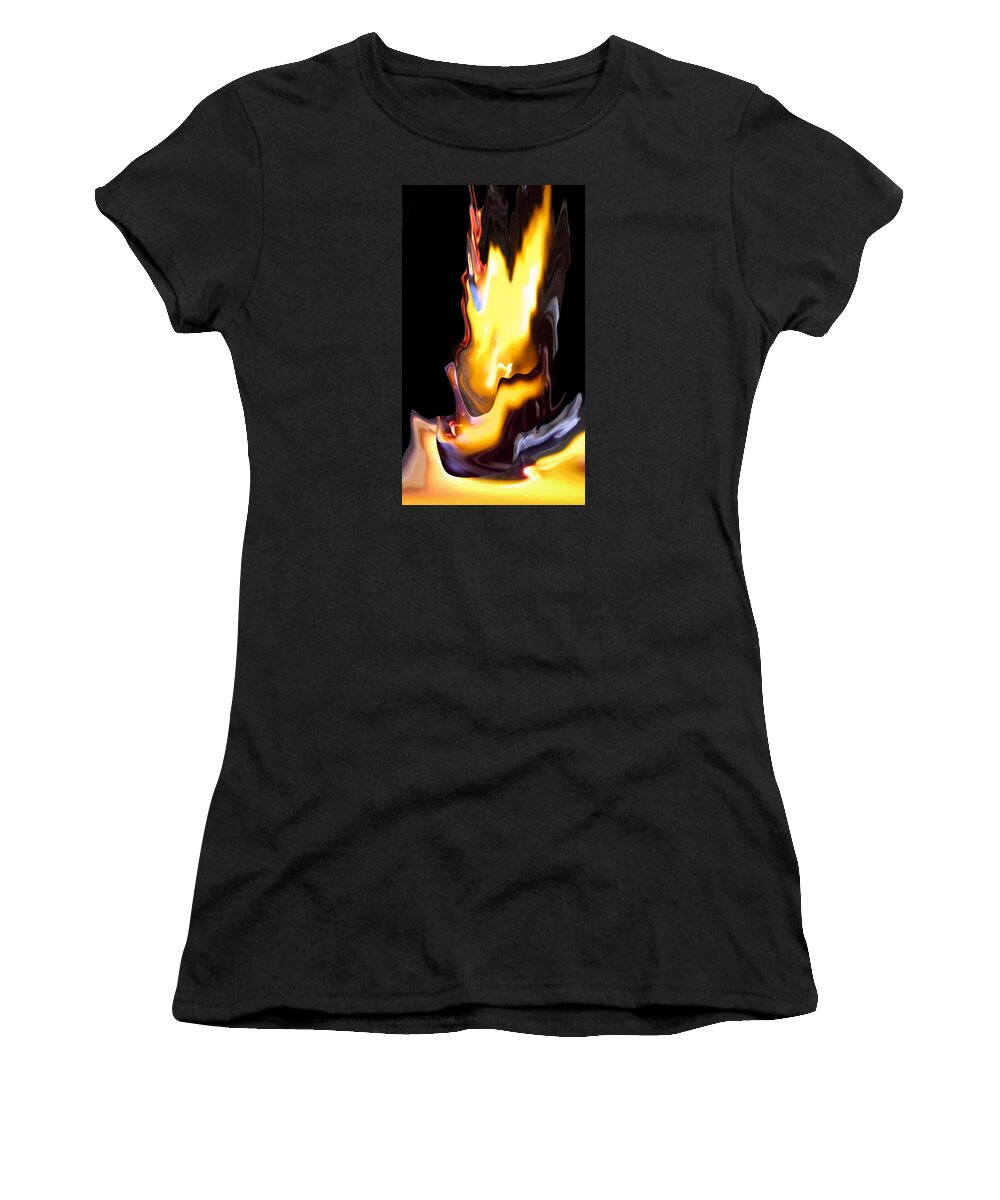 Cedric Hampton Women's T-Shirt featuring the photograph Fusion Phase 2 by Cedric Hampton