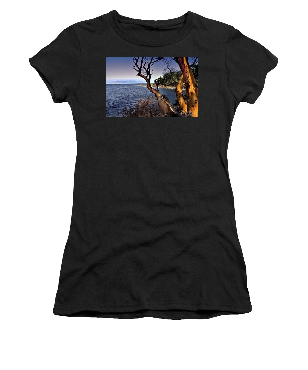 Gabriola Island Women's T-Shirt featuring the photograph Gabriola Island by Patrick Boening
