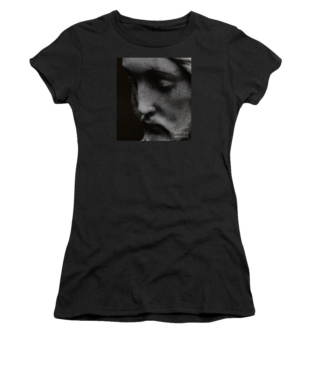 Statuary Women's T-Shirt featuring the photograph Gethsemane by Linda Shafer