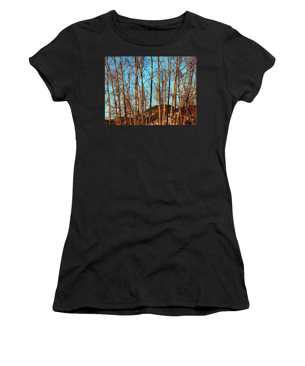 #glowofthesettingsun Women's T-Shirt featuring the photograph Glow Of The Setting Sun by Will Borden