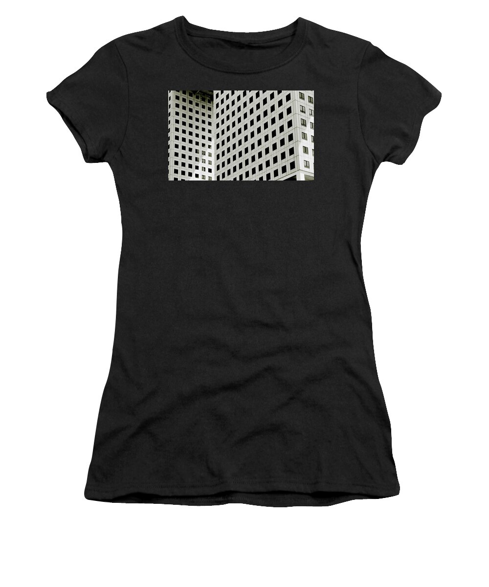 Geometry Women's T-Shirt featuring the photograph Graphic Construction In Thailand by Shaun Higson