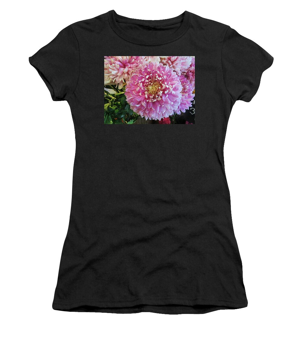 Flower Women's T-Shirt featuring the photograph Great pleasure by Rosita Larsson