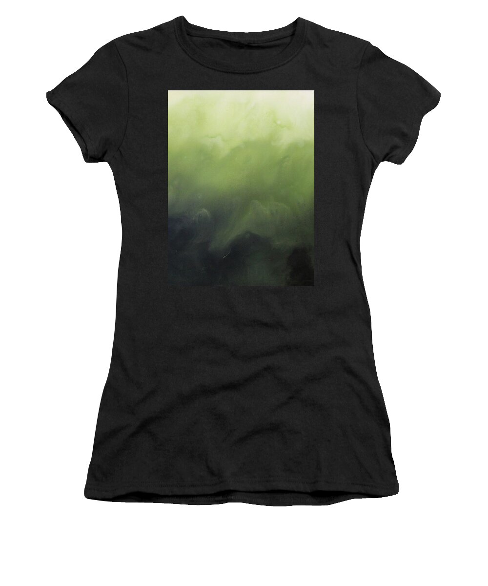 Abstract Women's T-Shirt featuring the painting Hanna by Melissa Toppenberg