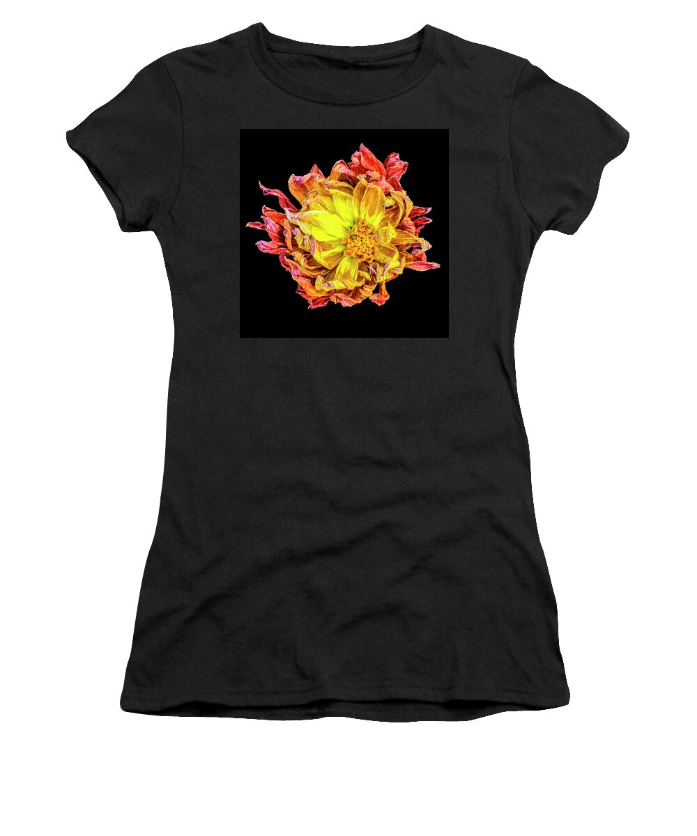 Flower Women's T-Shirt featuring the photograph Happy After Life 1 by Tony Locke