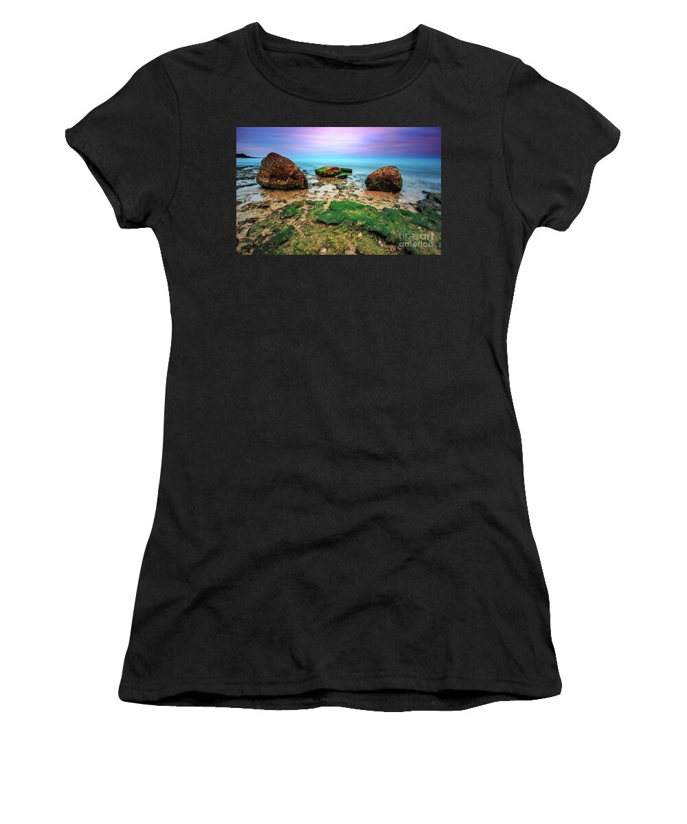Clouds Women's T-Shirt featuring the photograph Harrington Hue by Andrew Slater