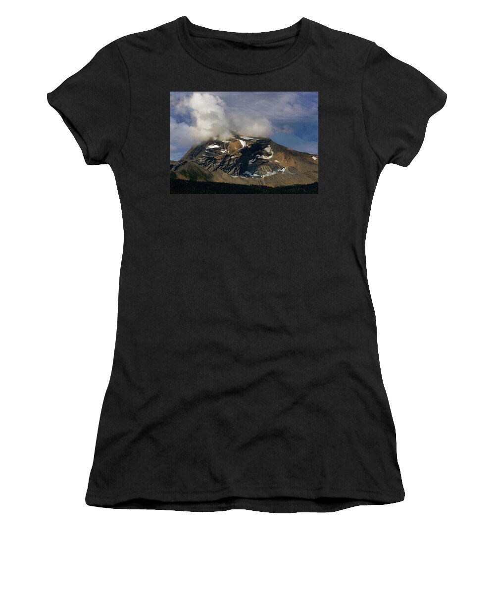 Glacier National Park Women's T-Shirt featuring the photograph Heaven's Peak by Marty Koch