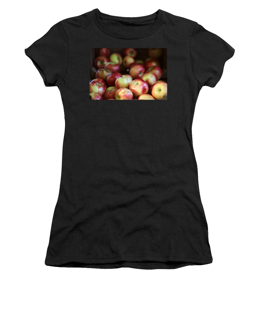 Joseph Women's T-Shirt featuring the photograph Honeycrisp Apples by Joseph Skompski