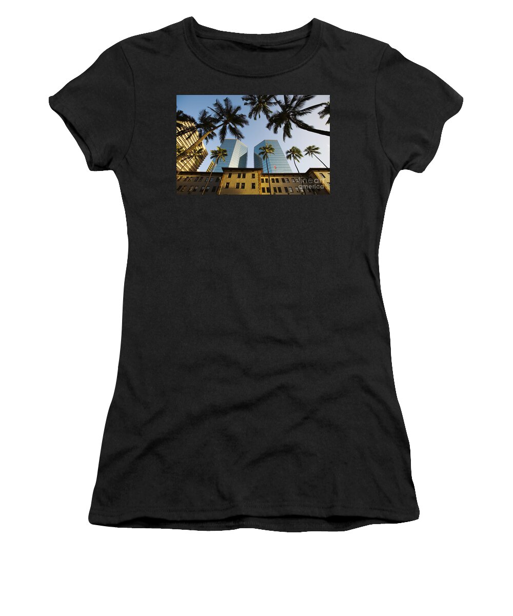 Afternoon Women's T-Shirt featuring the photograph Honolulu by Dana Edmunds - Printscapes