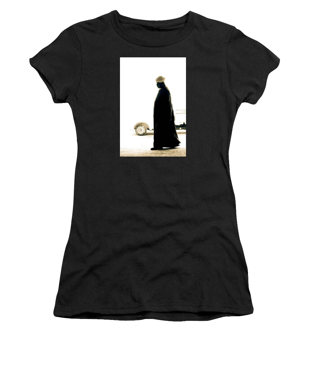 2015 Women's T-Shirt featuring the photograph I Try To Be Positive by Jez C Self