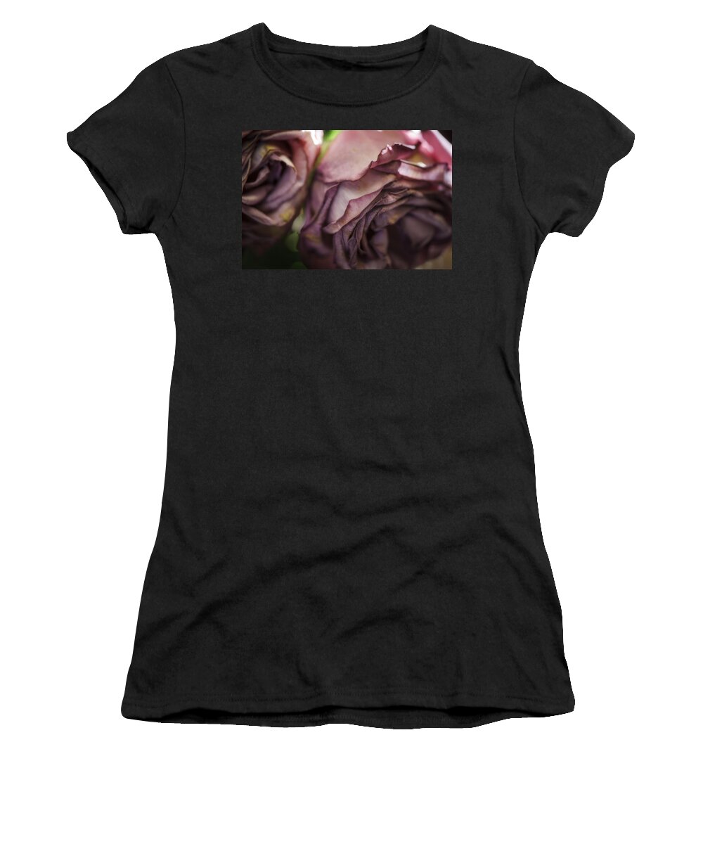 2015 Women's T-Shirt featuring the photograph If You Whisper Softly In My Ear by Sandra Parlow