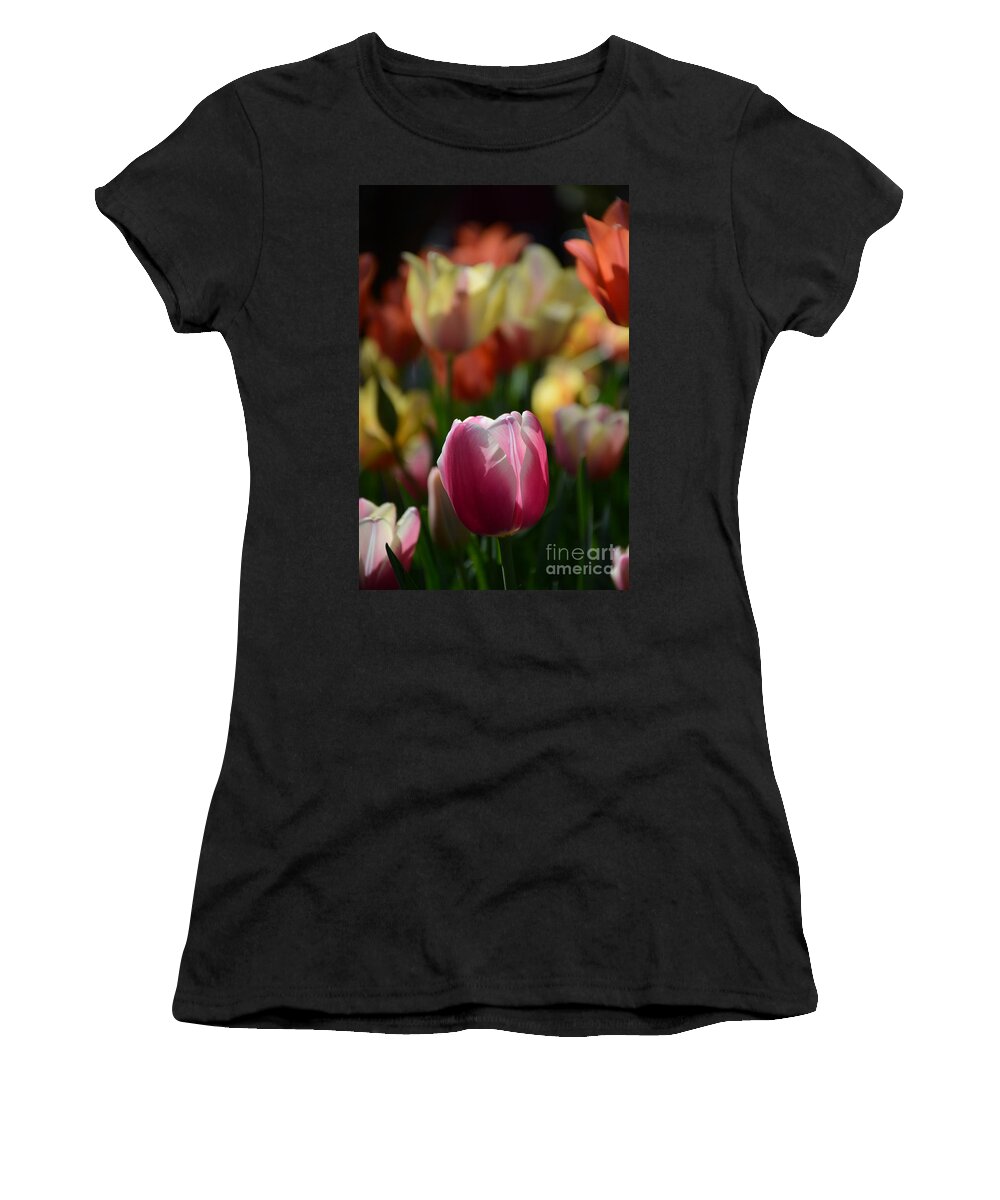  Women's T-Shirt featuring the painting In The Light by Constance Woods
