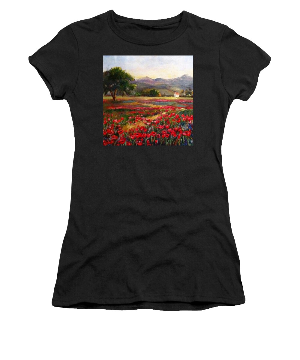 Arthelp Women's T-Shirt featuring the photograph It's Worth A Try...i Need Your Votes! by Jennifer Beaudet