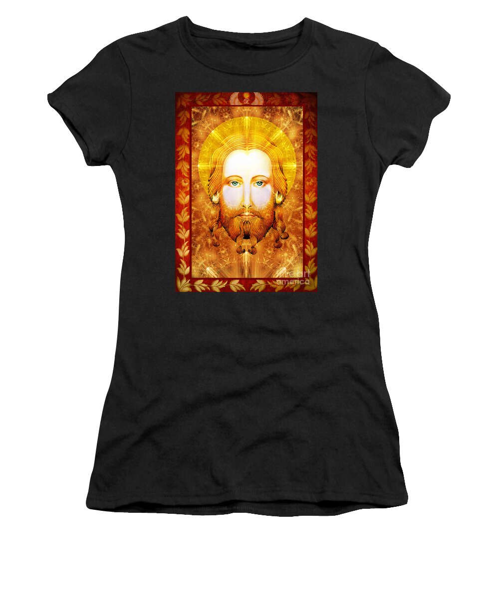 Jezus Women's T-Shirt featuring the digital art Jezus by Alexa Szlavics