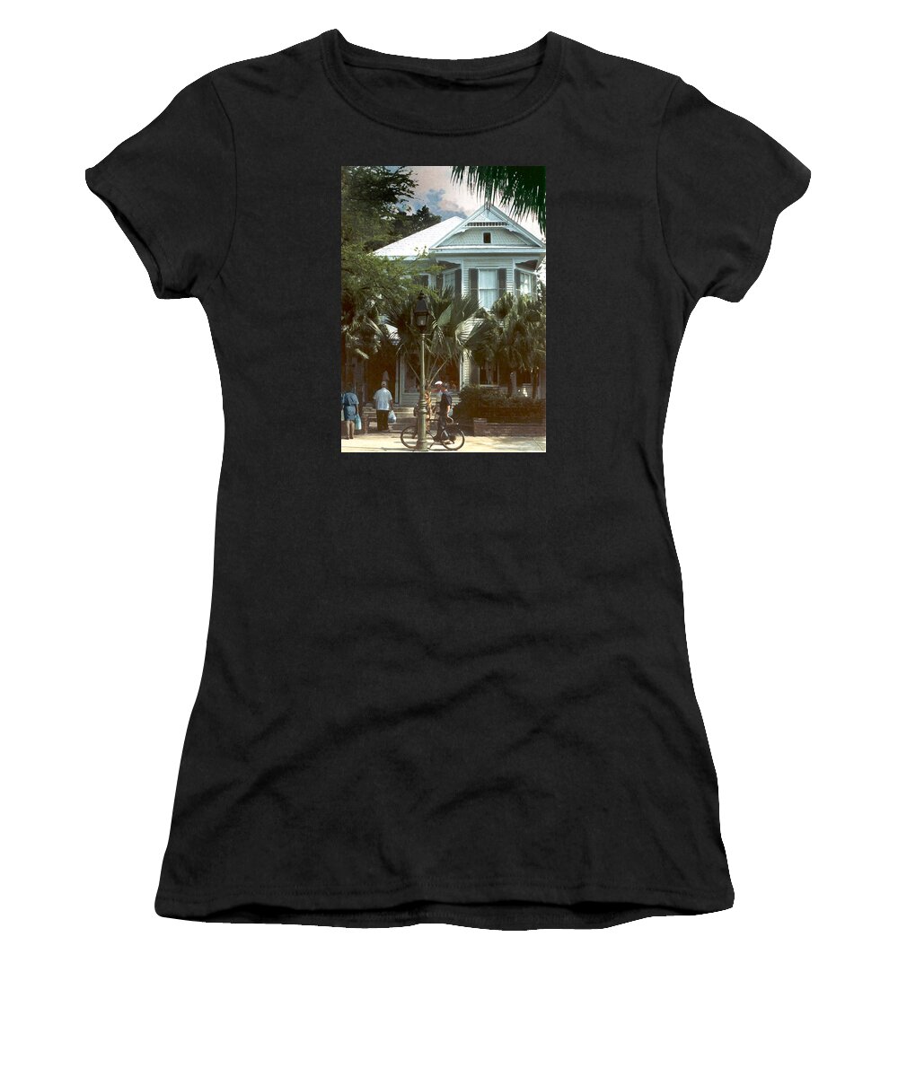 Historic Women's T-Shirt featuring the photograph Keywest by Steve Karol