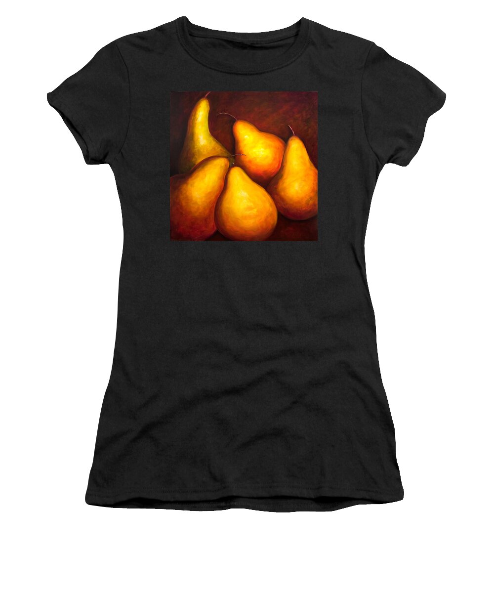 Still Life Yellow Women's T-Shirt featuring the painting La Familia by Shannon Grissom