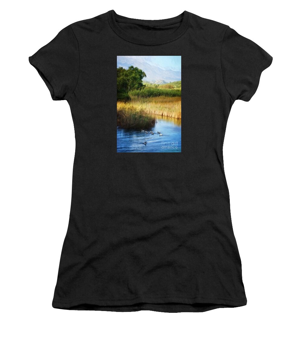 Crete Women's T-Shirt featuring the photograph Landscape of Crete by HD Connelly