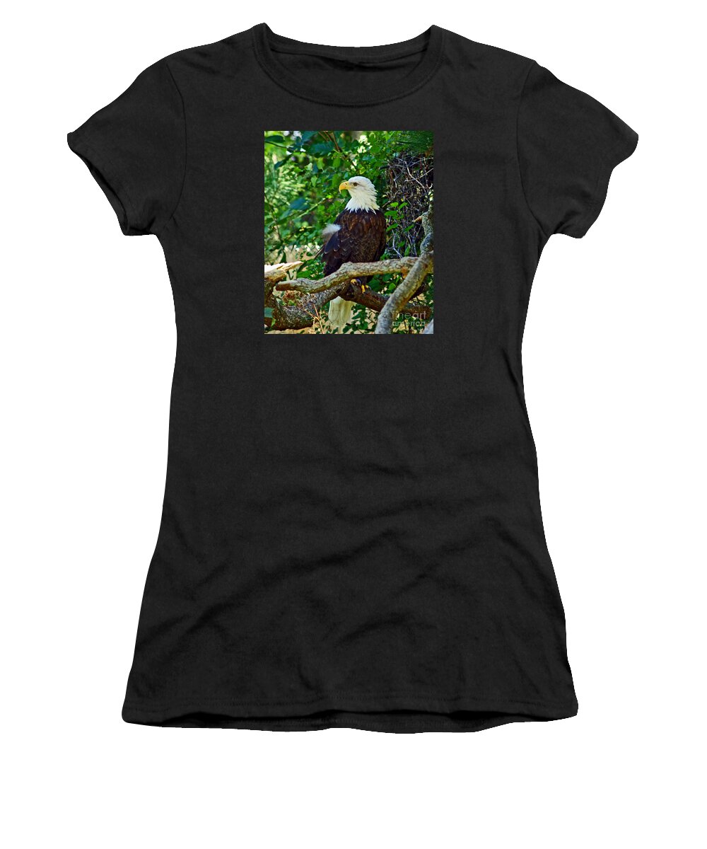 Fine Art Photography Women's T-Shirt featuring the photograph Let Freedom Ring by Patricia Griffin Brett