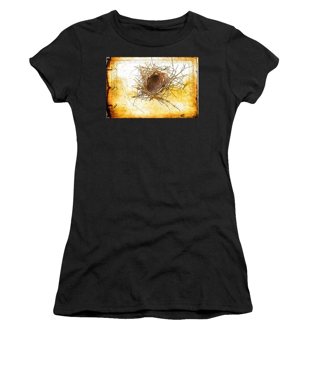 Still Life Women's T-Shirt featuring the photograph Let Go by Jan Amiss Photography