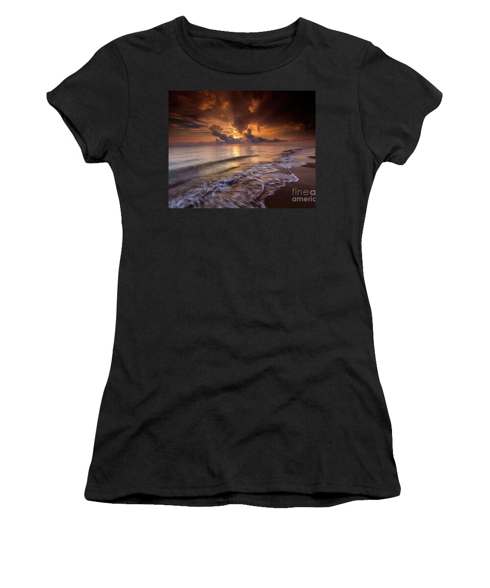 Beach Women's T-Shirt featuring the photograph Lido Magico by Marco Crupi