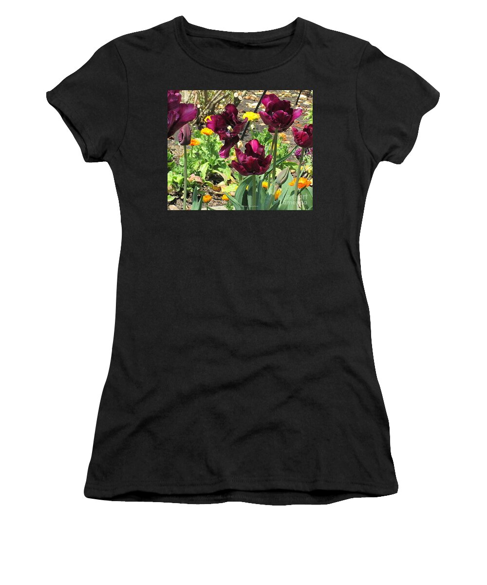 Photography Women's T-Shirt featuring the photograph Like Day and Night by Kathie Chicoine