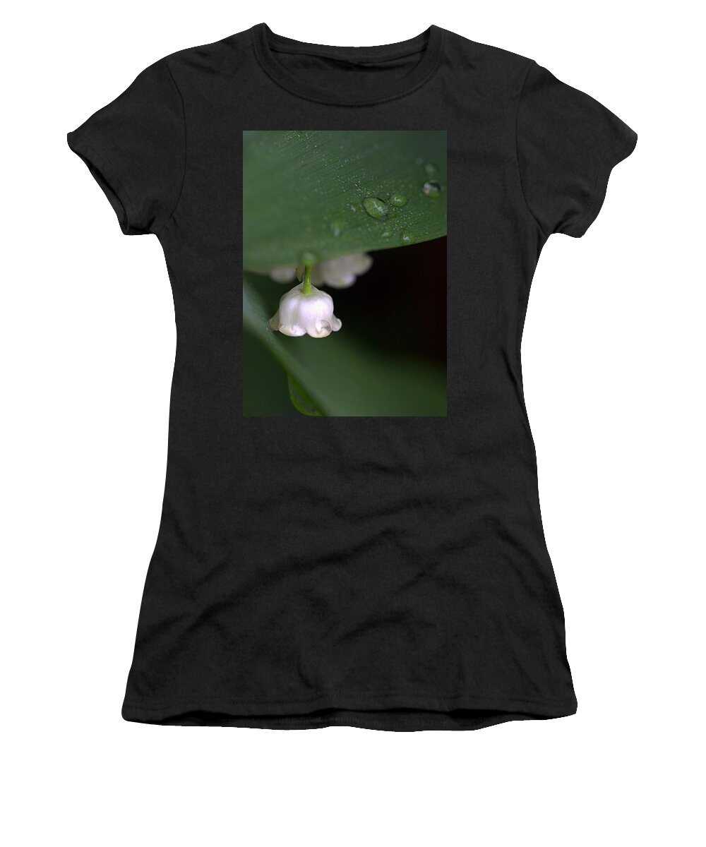 Skompski Women's T-Shirt featuring the photograph Lily Of The Valley by Joseph Skompski
