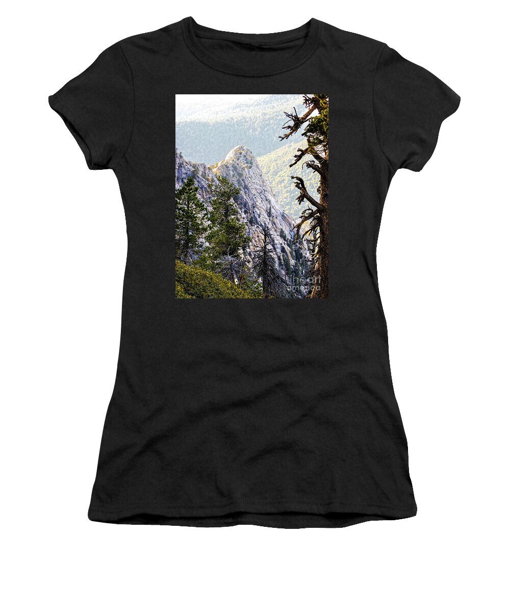 Lily Rock Women's T-Shirt featuring the photograph Lily Rock Sunset by Baywest Imaging