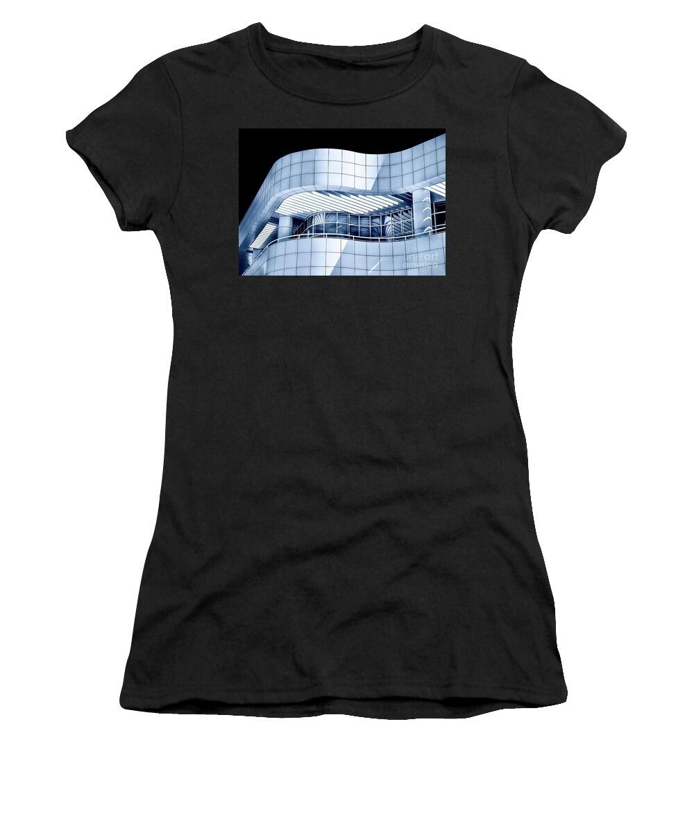 Architecture Women's T-Shirt featuring the photograph Lines and Curves by Mimi Ditchie