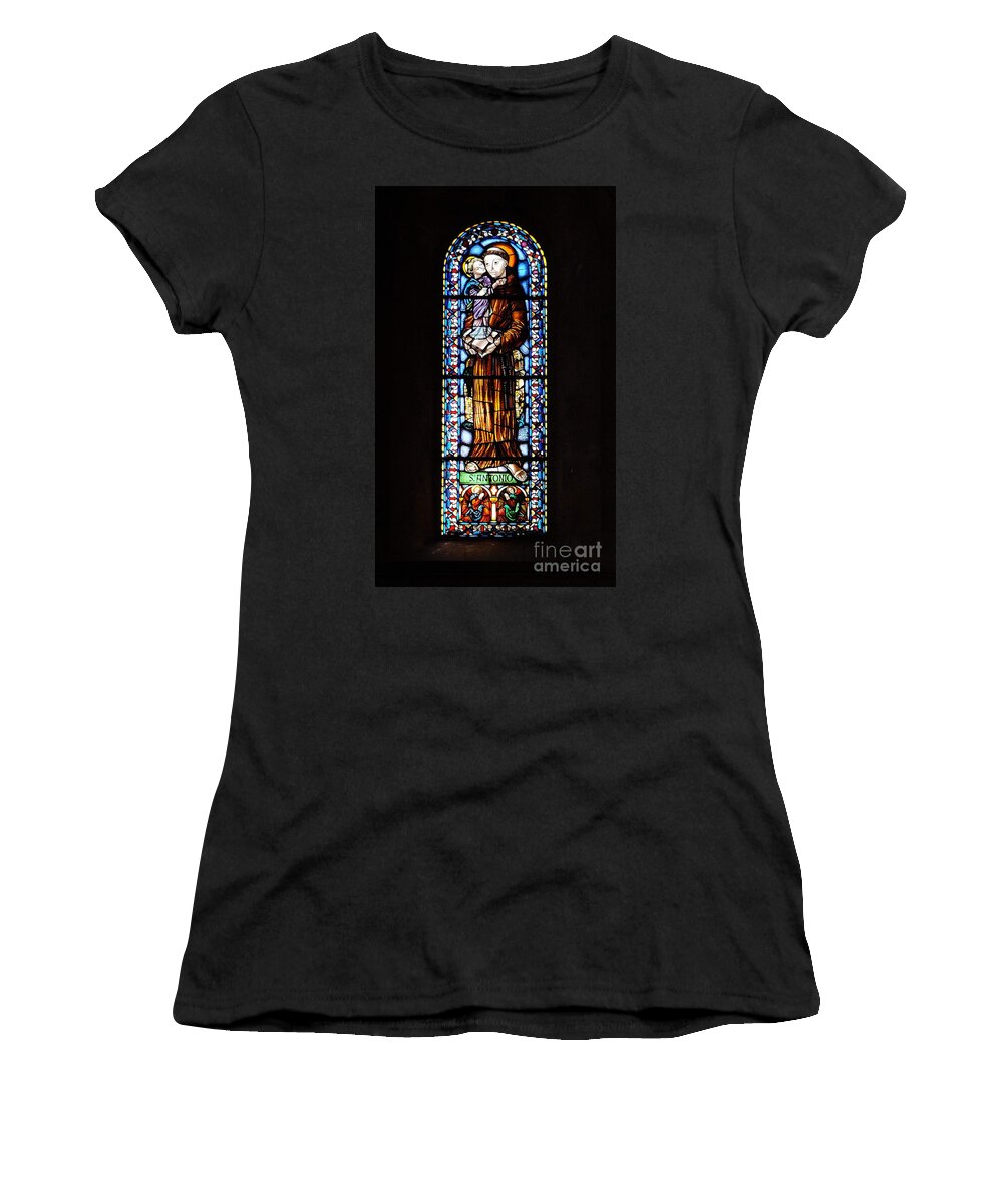 Europe Women's T-Shirt featuring the photograph Lisbon cathedral 3 by Rudi Prott