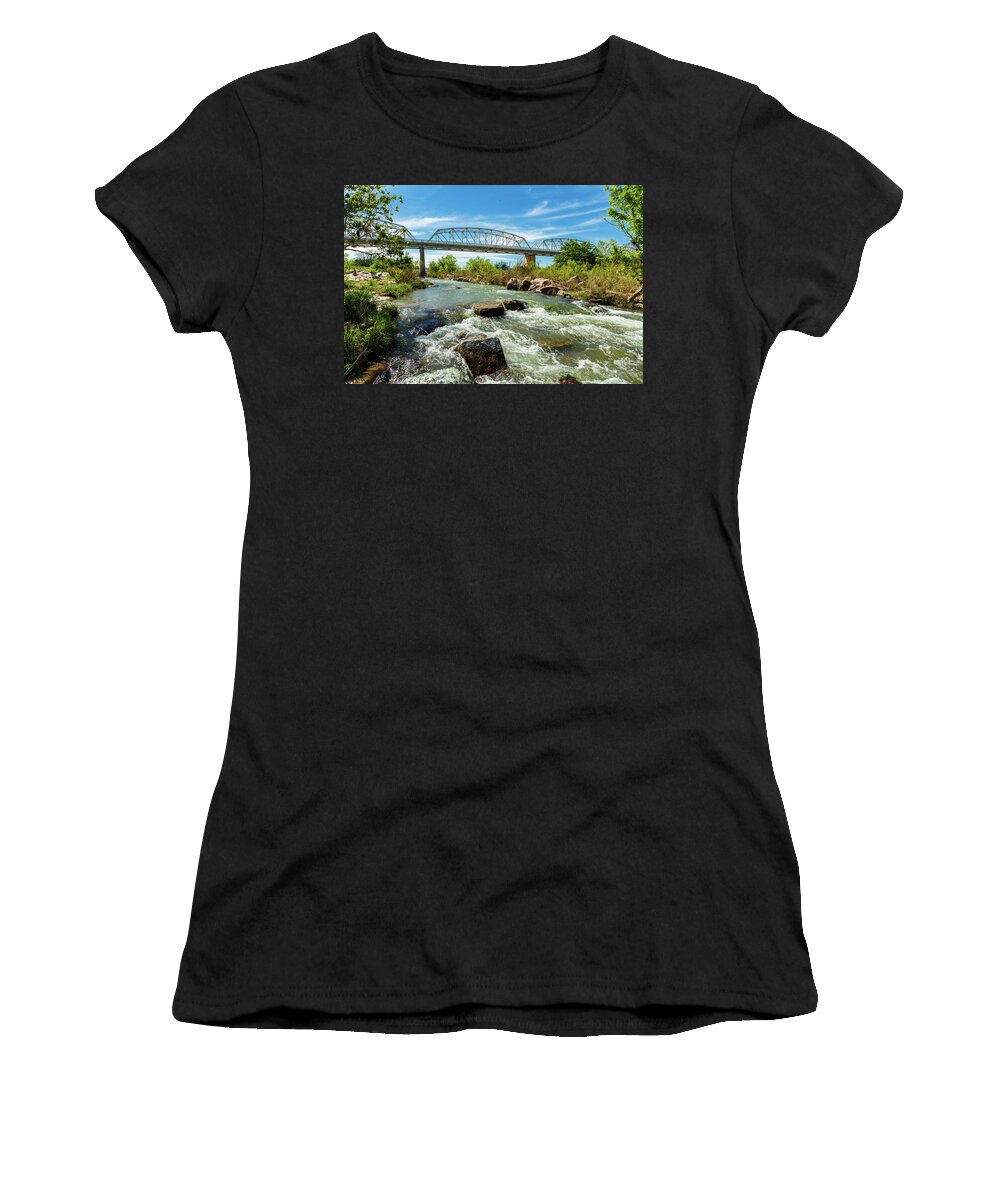Highway 71 Women's T-Shirt featuring the photograph Llano River by Raul Rodriguez