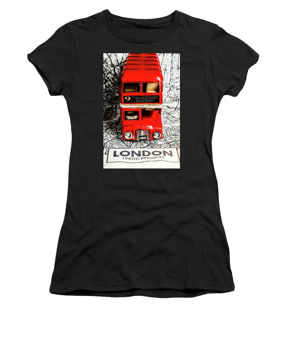 London Women's T-Shirt featuring the photograph London Tours by Jorgo Photography