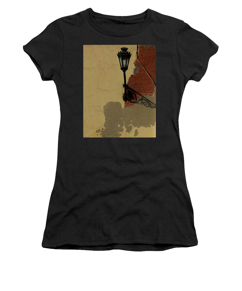 Luz Y Sombra Abstracted Women's T-Shirt featuring the photograph Luz Y Sombra Abstracted by Kandy Hurley
