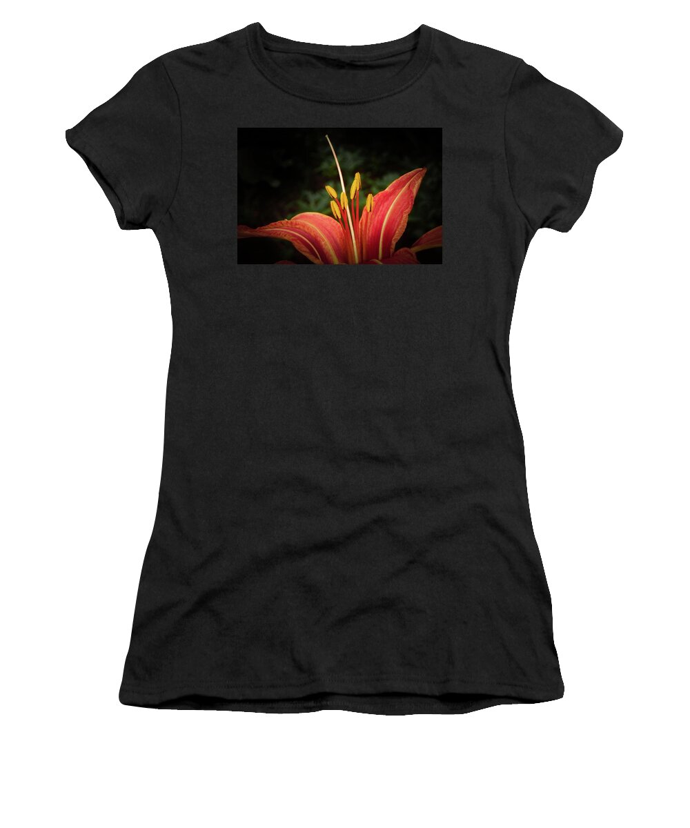 Majestic Women's T-Shirt featuring the photograph Majestic Lily by Judy Hall-Folde