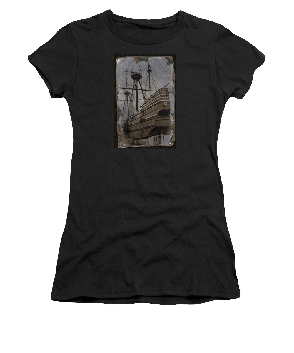 Mayflower Women's T-Shirt featuring the photograph Mayflower 1 by John Meader