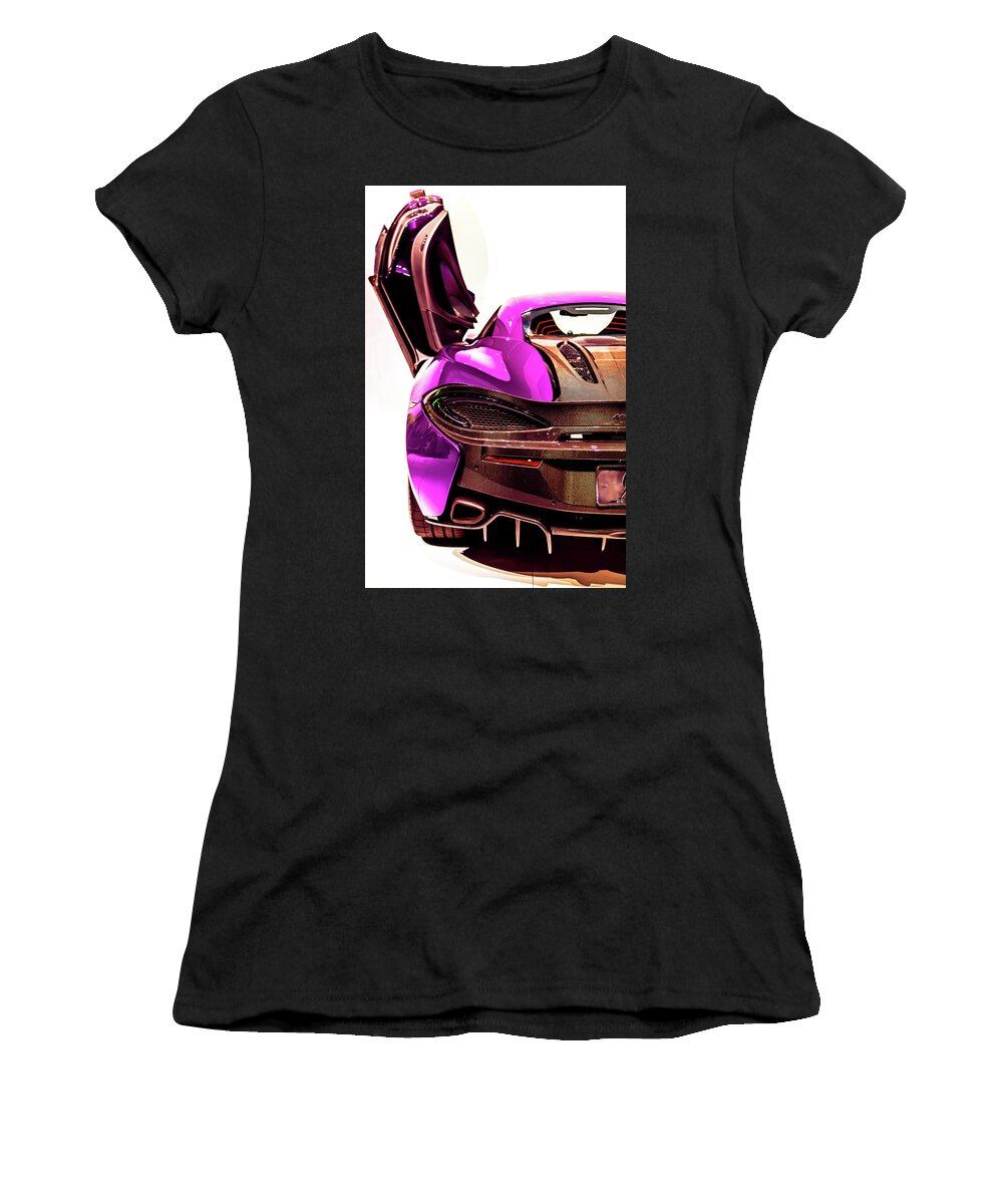 Mclaren Women's T-Shirt featuring the photograph McLaren by Karen Wiles