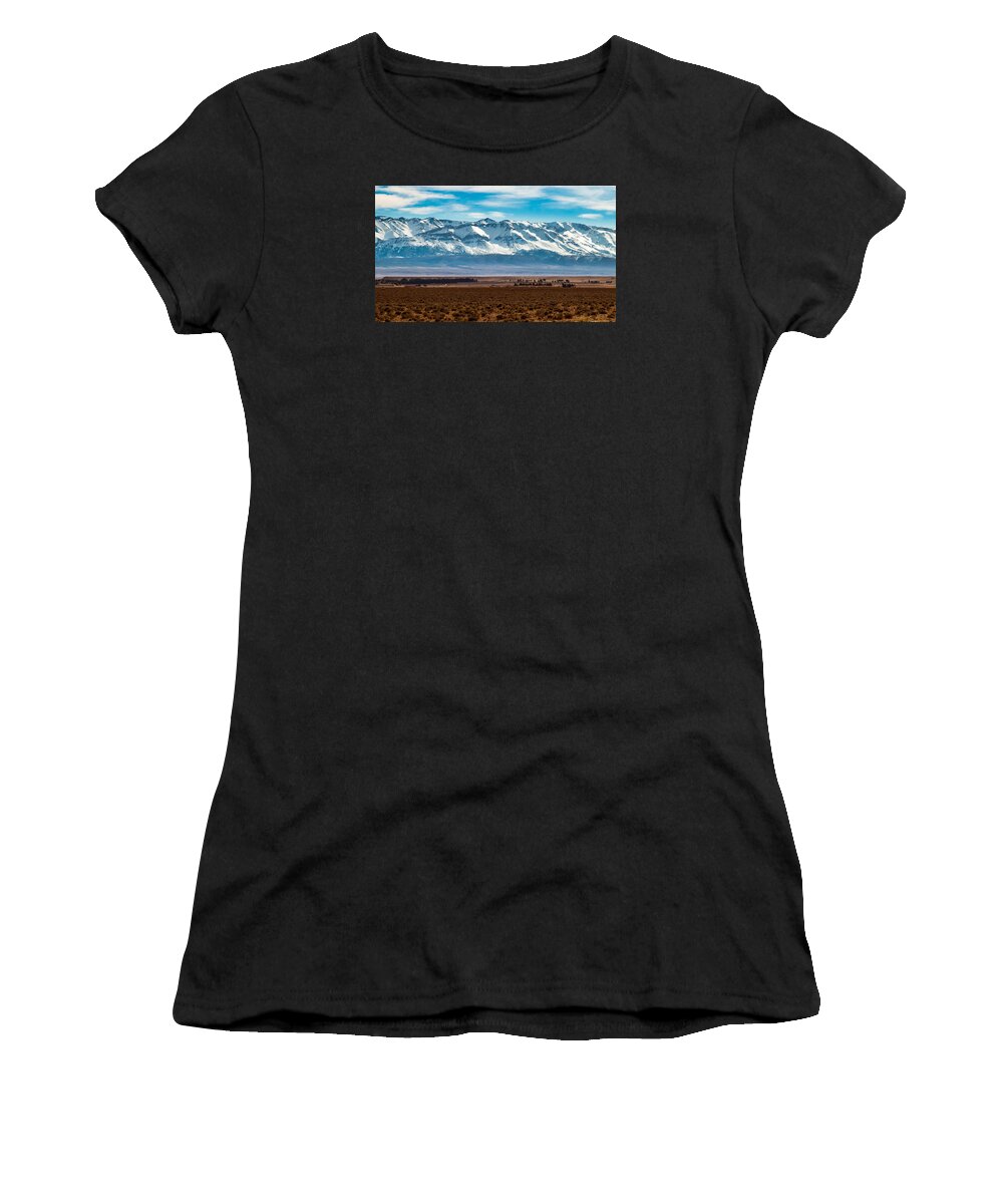 Middle Atlas Women's T-Shirt featuring the photograph Middle Atlas by Claudio Maioli