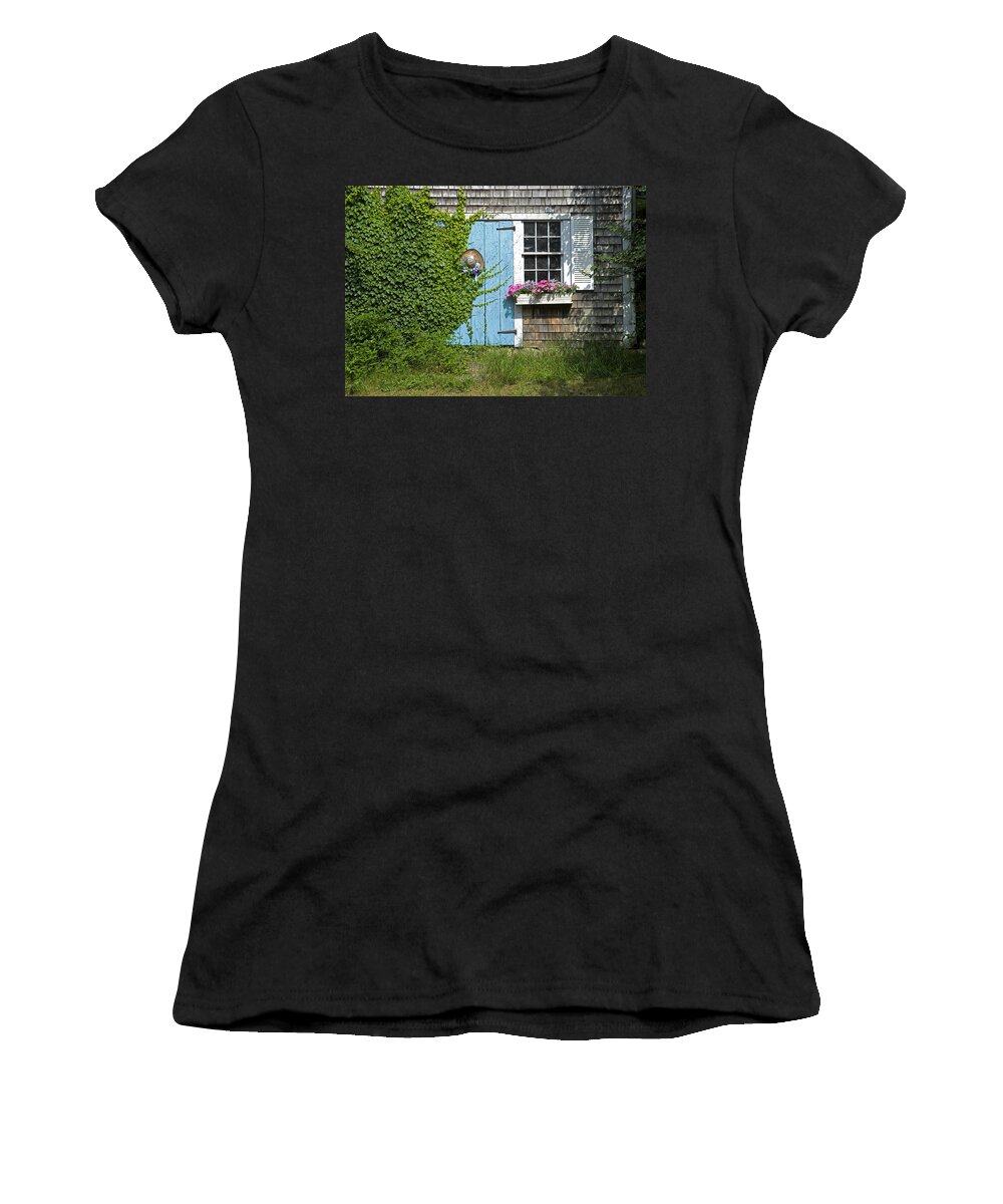 Mill Way Women's T-Shirt featuring the photograph Millway Scene in Barnstable by Charles Harden