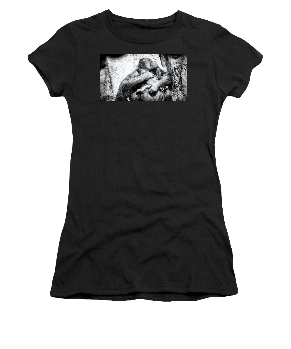Crystal Yingling Women's T-Shirt featuring the photograph Mine All Mine by Ghostwinds Photography