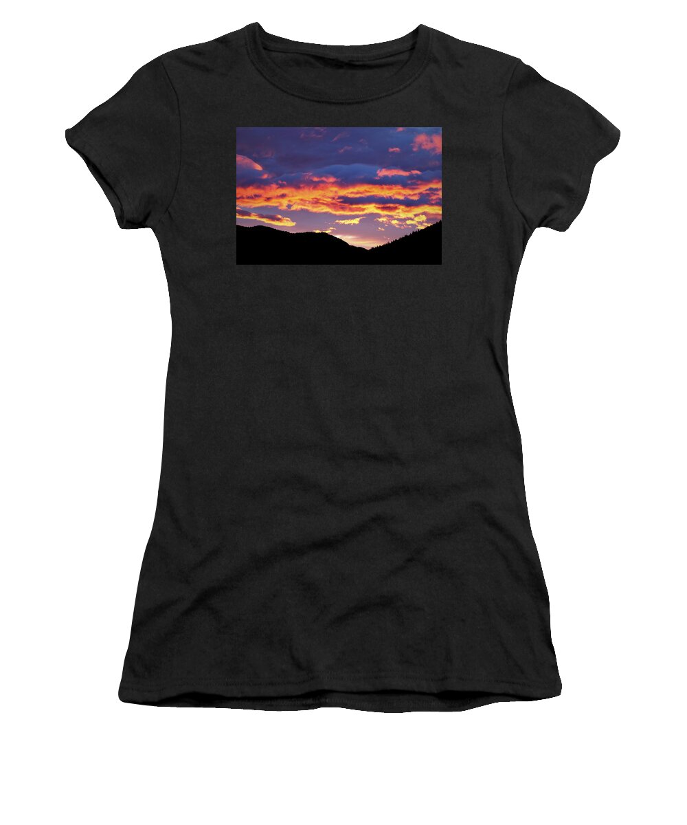 Colorado Women's T-Shirt featuring the photograph MLK Jr. Day Colorado Sunrise by Kristin Davidson