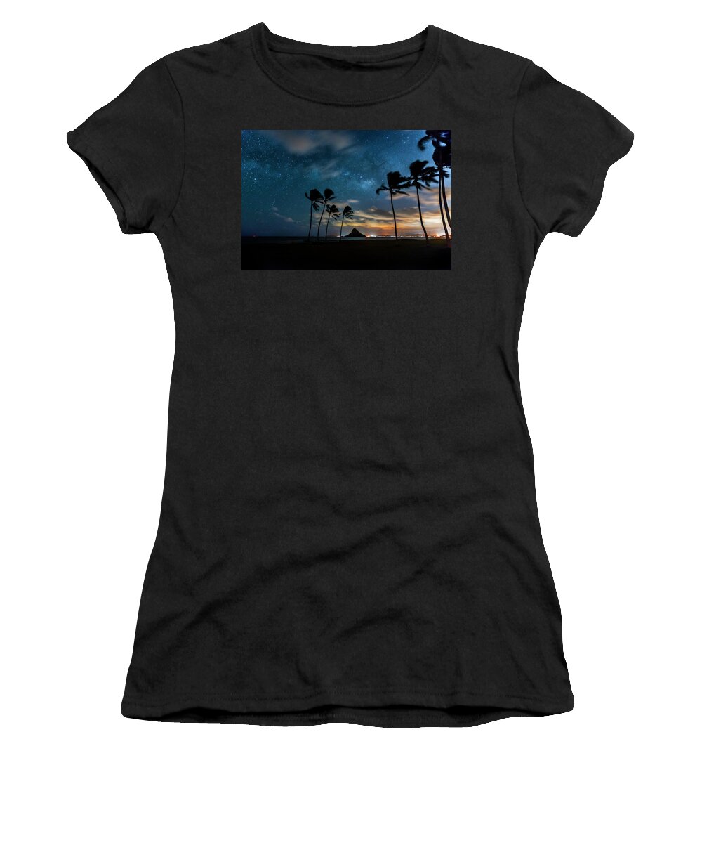 Tropical Women's T-Shirt featuring the photograph Hawaiian Stardust by Sean Davey